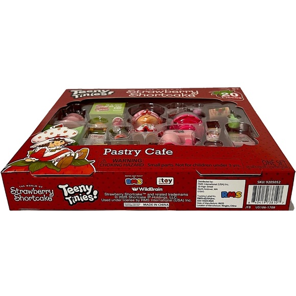 Teeny Tinies Strawberry Shortcake Pastry Cafe Playset - Pink - Picture 3 of 3